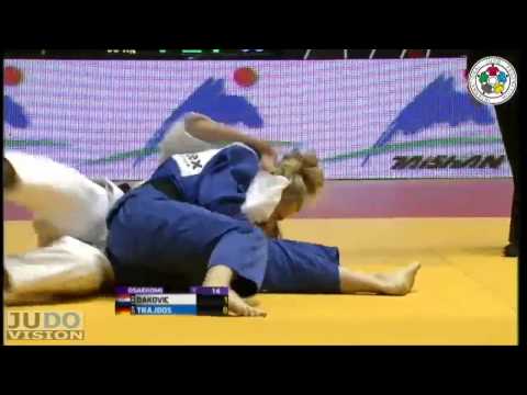 Judo Grand Slam Baku 2013: Andreja DAKOVIC (CRO) - Martyna TRAJDOS (GER) Bronze [-63kg]