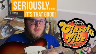 Video thumbnail for Squier Classic Vibe: 60s Telecaster by TeleTalks