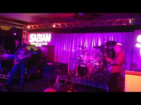 Winter NAMM 2012 - Sabian Live - Tony MacAlpine - Billy Sheehan - Mike Portnoy
