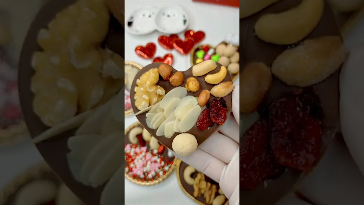 Chocolates Adorables para San Valentín💖#sanvalentin #chocolate #shortsyoutube #shorts  #recetas