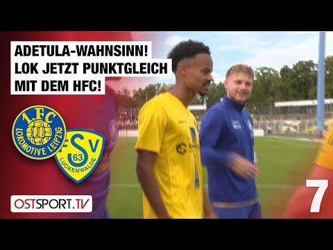 ADETULA MADNESS! Lok level on points with HFC: Lok Leipzig vs. Luckenwalde | Regionalliga Nordost