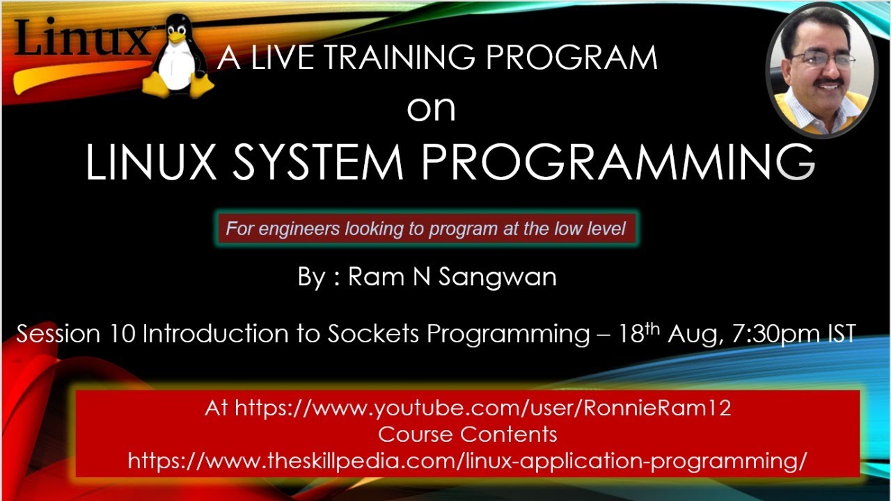 Session 10 Introduction to Sockets Programming | Linux Application Programming | Linux Programming