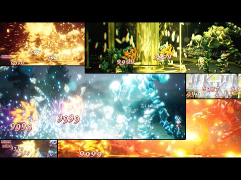 Ochette Goes Beast - Level 10 Beast Compilation Level 60 Ochette [Octopath Traveler 2]