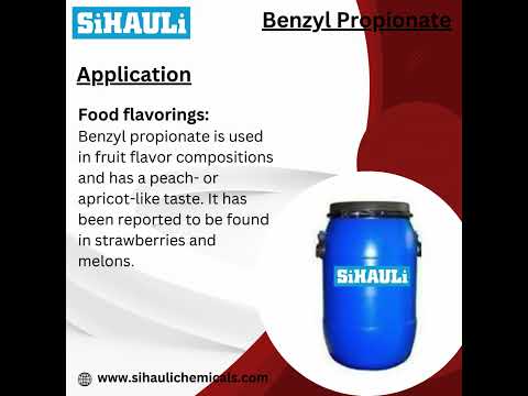 Form: powder benzyl propionate (propionic acid benzyl ester)