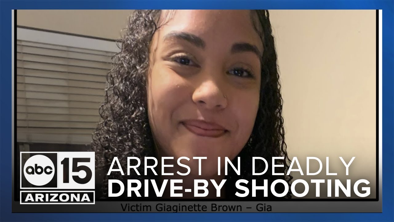 Teen arrested after drive-by shooting death of 15-year-old Giaginette Brown in Phoenix