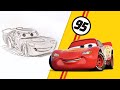 How to Draw Lightning McQueen from Cars | Draw With Pixar