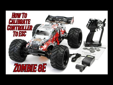 How To Calibrate ESC & Controller On The Zombie 8E