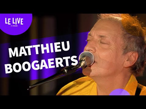 Mathieu Boogaerts fait son Live au Figaro