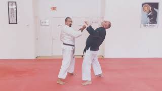 Jujitsu & Karate Atemi Waza • Mawashi to Uraken Shomen Uchi