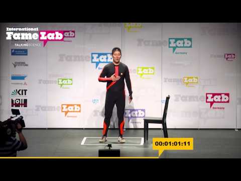 FameLab 2015 - Dong-Seon Chang im Finale in Karlsruhe