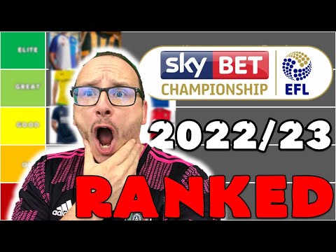 RANKING THE 2022/23 EFL CHAMPIONSHIP HOME KITS (EARLY)