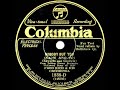 1929 Fred Rich Nobody But You Rollickers Vocal