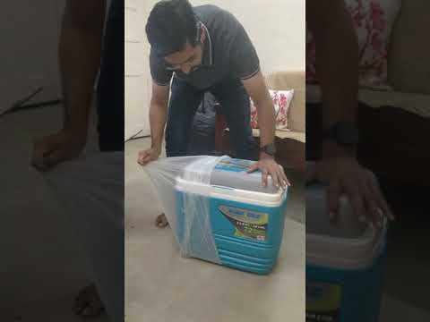 Unboxing of #PinnaclePrimero Ice cooler box 32 litres #TimeLapse