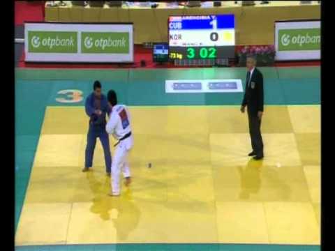 JUDO 2009 Tournois de Paris: Ki-Chun Wang 왕기춘 (KOR) - Yordanis Arencibia (CUB)