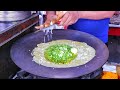 Never Seen Ragda Egg Rangin Samosa Tadka Egg Dish Egg Street Food Indian Street Food
