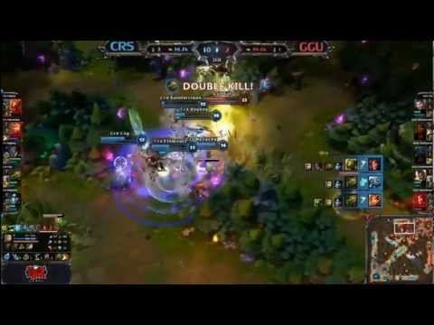 League of Legends - LCS NA Week 3 Day 1 - CRS GGU [ Highlights ]