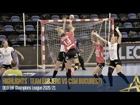 Highlights | Team Esbjerg vs CSM Bucuresti | Round 2 | DELO EHF Champions League 2020/21