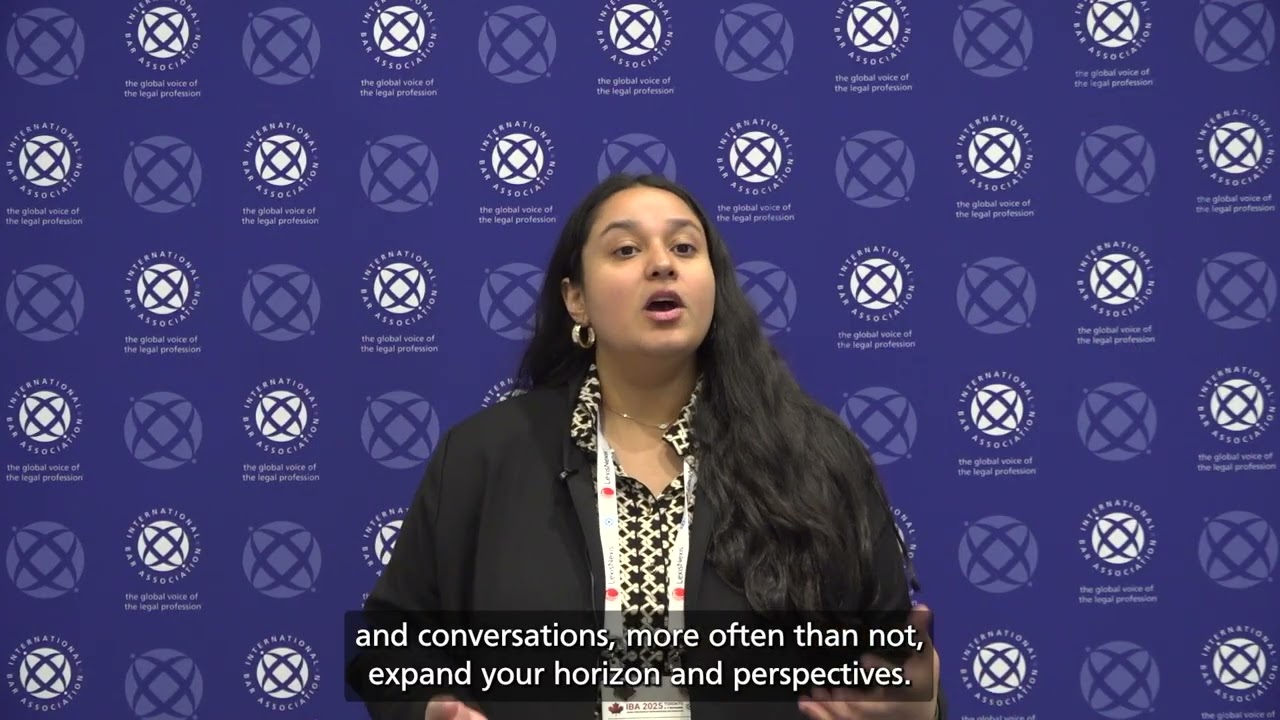 IBA Annual Conference Toronto 2025 - Saranya Mishra