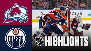 Avalanche vs. Oilers | NHL Highlights | April 13, 2026