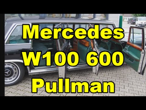 Mercedes Benz W100 600 Pullman Sechstürer
