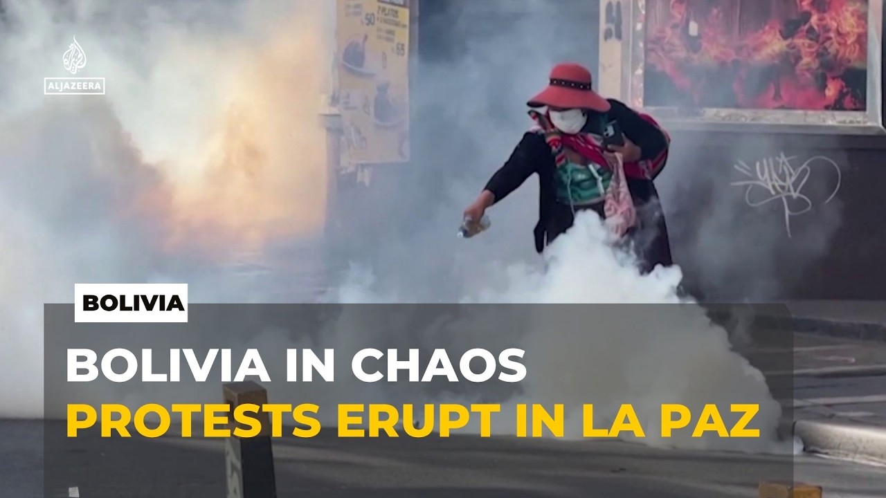 Bolivia protests intensify as pressure mounts on President Rodrigo Paz