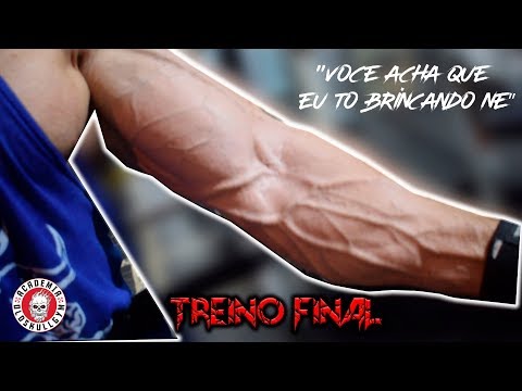 ACABANDO COM O BÍCEPS !!! SUPERMAN LOUCO DE TREINO ??