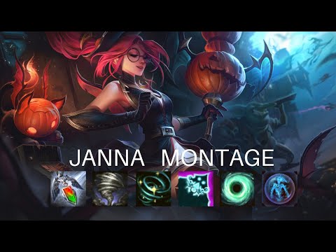 Janna Montage #1 League of Legends Best Janna Plays 2020