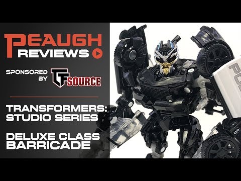 Video Review: Transformers Studio Series 28 - Deluxe BARRICADE