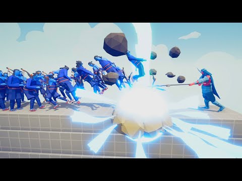 Poseidon vs Firework Archers - Totally Accurate Battle Simulator TABS
