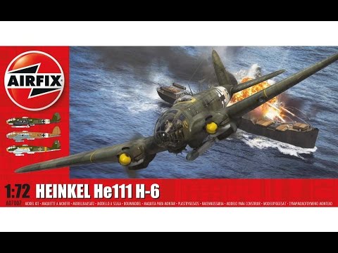 Airfix Heinkel He.111 H-6 1/72 - Assembly | The Inner Nerd