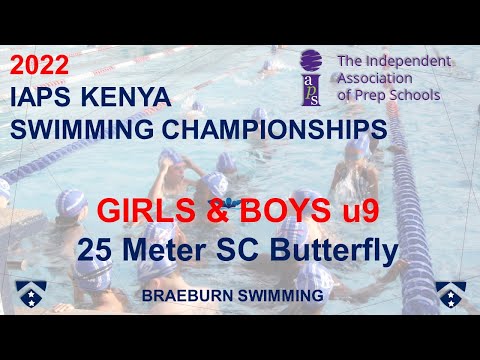 Swim Journal #807: 2022 IAPS Kenya Swim Champs | Girls & Boys u9 25 Meter SC Butterfly