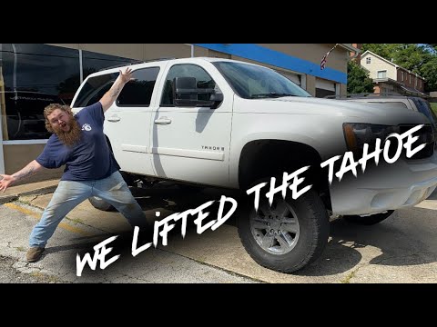 We Lifted the Tahoe!!!