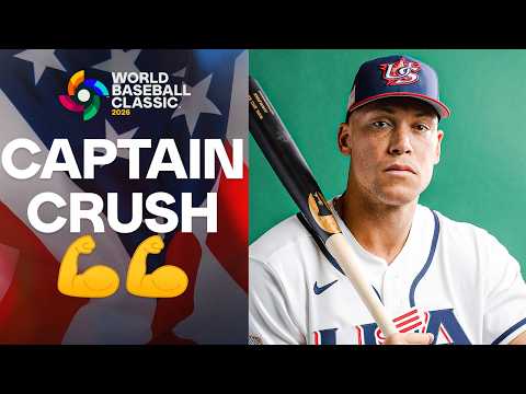 CAPTAIN AMERICA! Aaron Judge launches one 453 feet for Team USA in exhibition game!