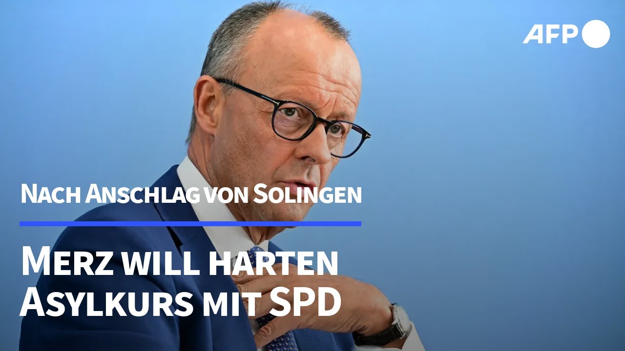 Merz will Migration zusammen mit SPD begrenzen | AFP