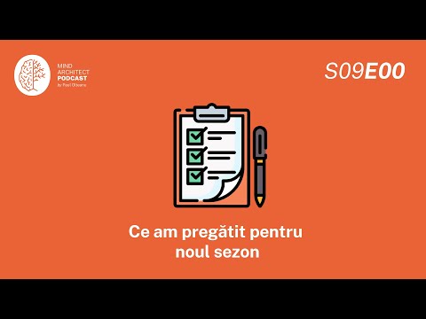 S09 EP00 - În spatele cortinei. Ce am pregătit pentru acest sezon de podcast.