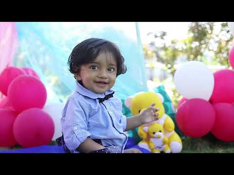 Pemula Rithwika Eleanor First Bday Cake Smash Video