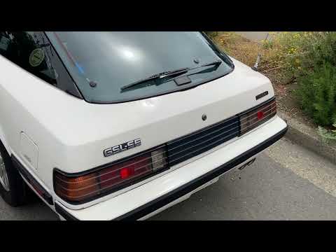 1984 Mazda RX 7 GSL SE Lights