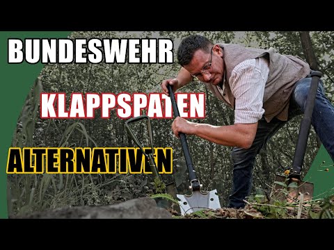 German Army folding shovel alternative? NEXTORCH MT30 & GLOCK M96 Original - Multifunctional fold...