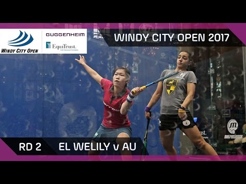 Squash: El Welily v Au - Windy City Open 2017 Rd 2 Highlights