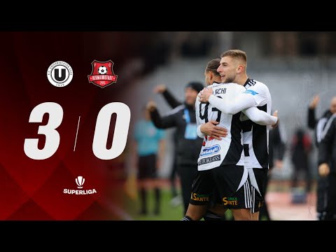 U CLUJ vs HERMANNSTADT 3 - 0 | REZUMAT