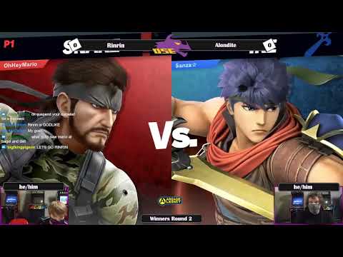 Rinrin (Snake) vs Alondite (Ike) SB Dark Samus Winners Round 2