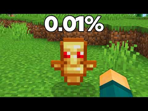 I found the RAREST Minecraft Items