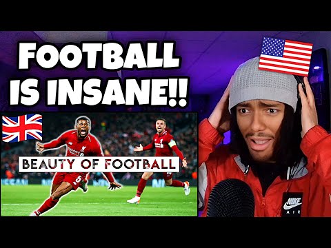 AMERICAN REACTS To The Beauty of Football - Greatest Moments