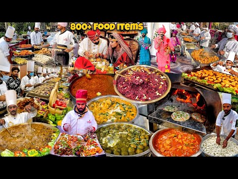 800+ Food Items | Punjab ki luxury Wedding