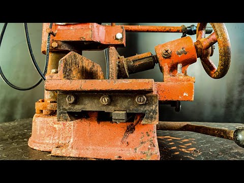 Restore Woodworking Machines // Restoration Square Hole Machine