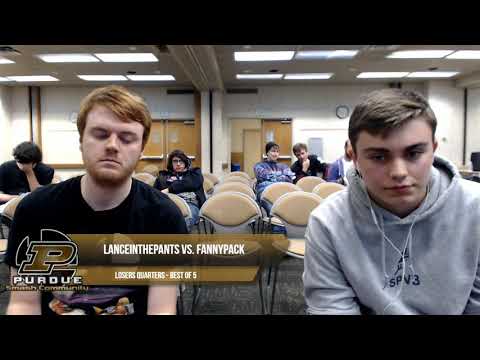 BopMe 17 - FannyPack (Fox) vs. Lanceinthepants (Falco) - SSBM - Top 8, Losers Quarters