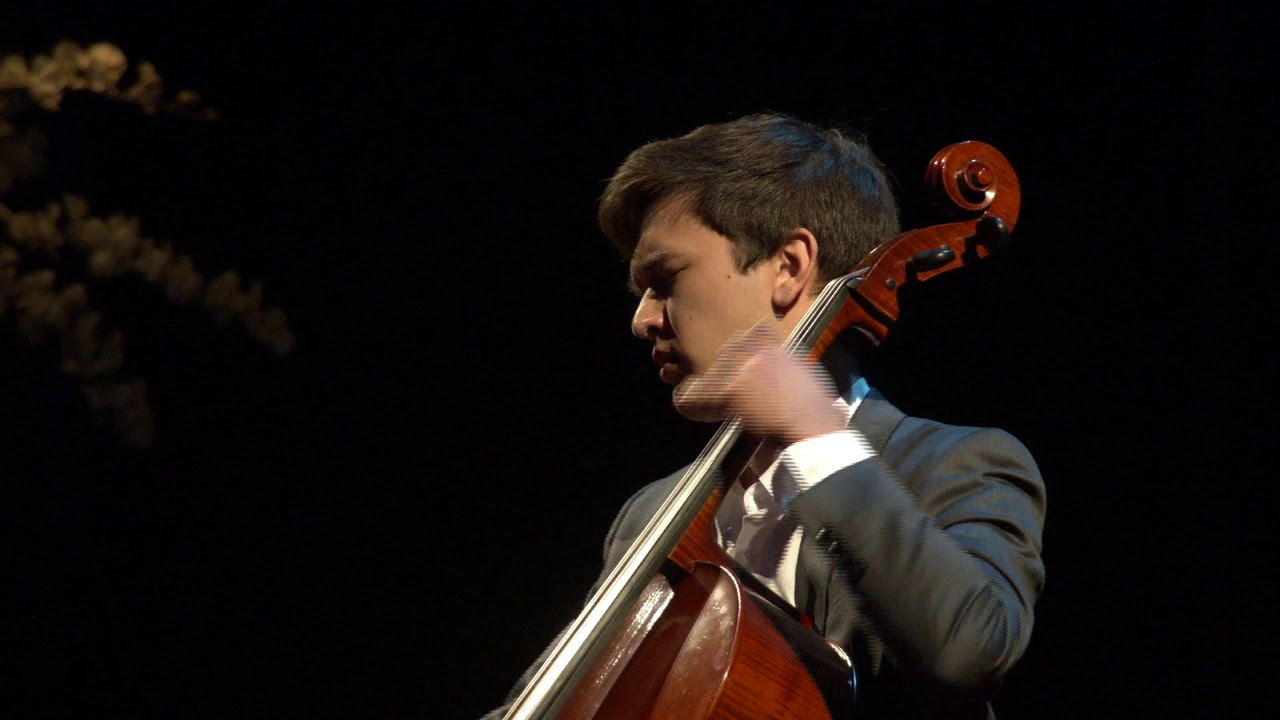 Performance: Preludio Fantasia for Solo Cello by Gaspar Cassadó | Sola Lutringer | TEDxAUCollege