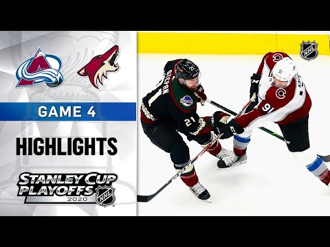 NHL Highlights | First Round, Gm4: Avalanche @ Coyotes - Aug. 17, 2020