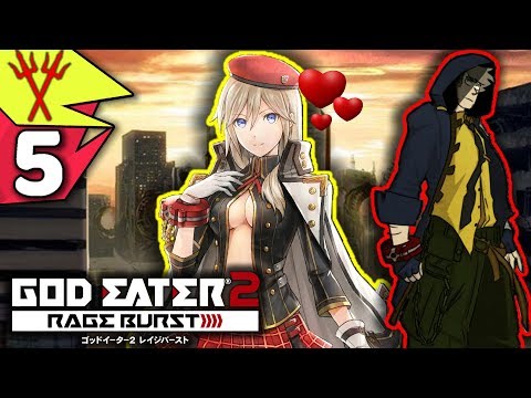 FIRST BIG BOSS FIGHT! God Eater 2 Rage Burst PS4 Gameplay Playthrough Part 5