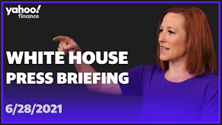 White House Press Secretary Jen Psaki holds press briefing